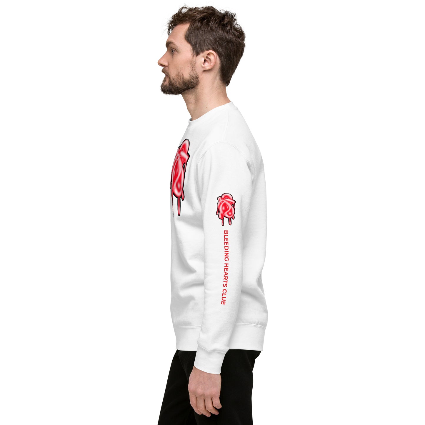 Bleeding Hearts Club - Unisex Premium Sweatshirt (S-3XL)