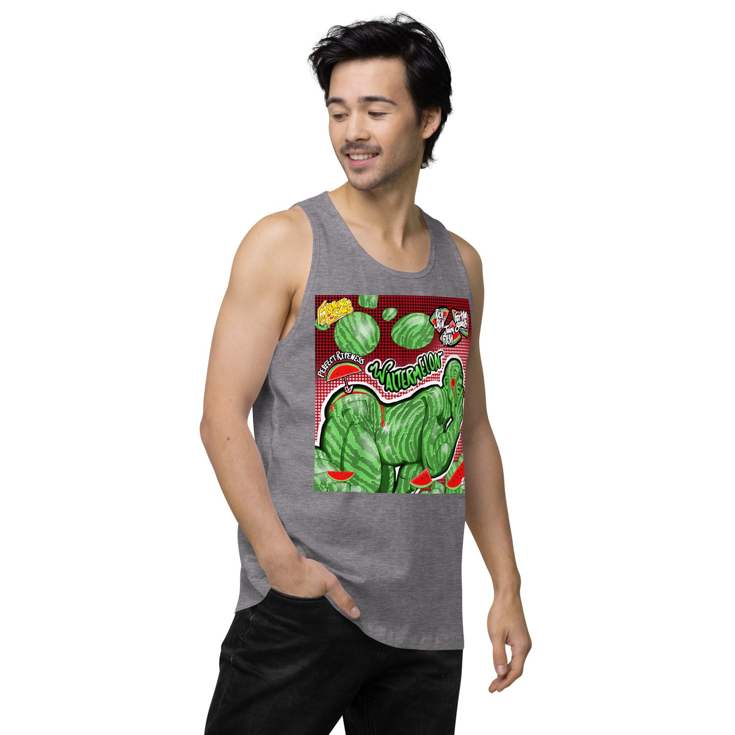 Waltermelon - Men’s Premium Tank Relaxed Fit [100% Cotton] (S-3X)