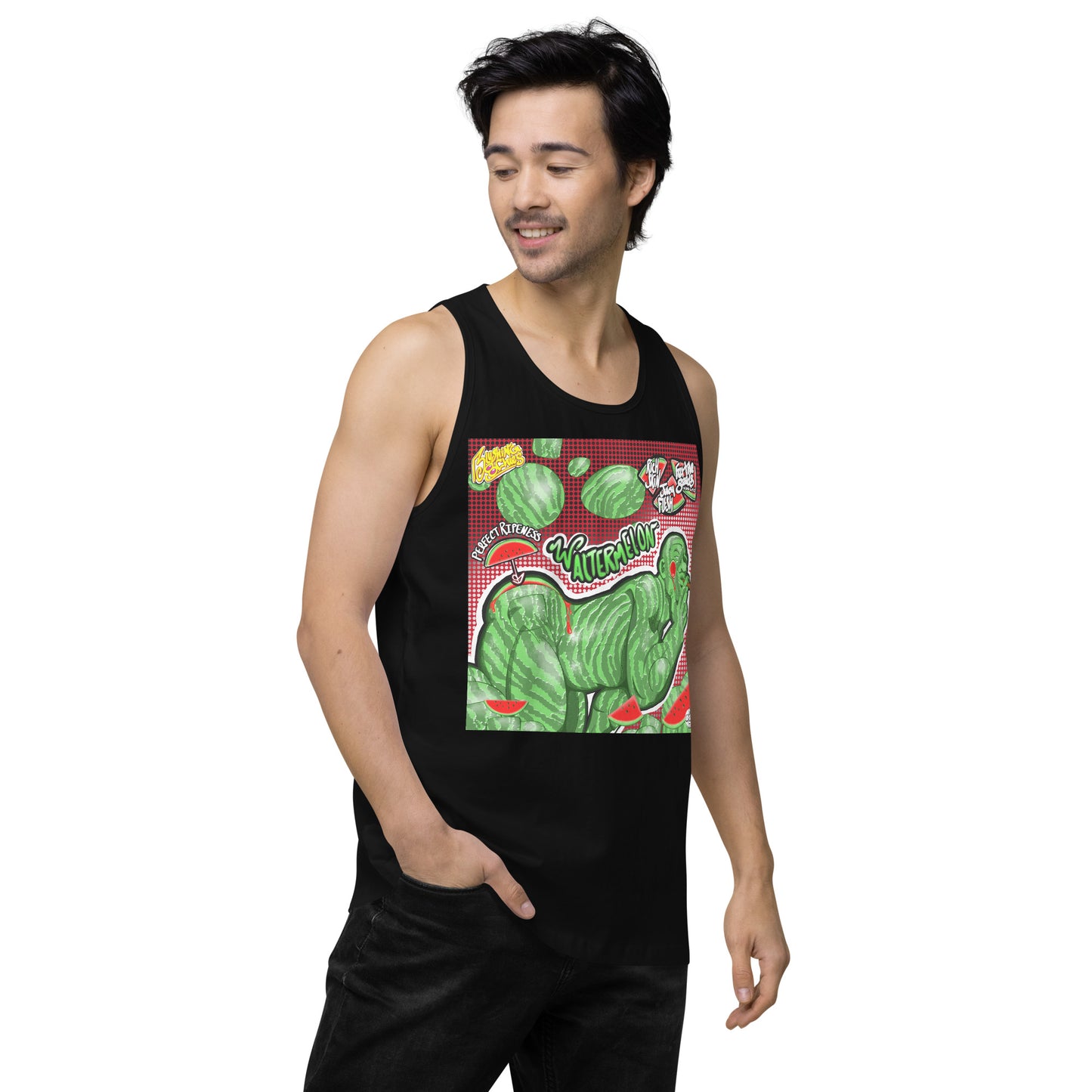 Waltermelon - Men’s Premium Tank Relaxed Fit [100% Cotton] (S-3X)