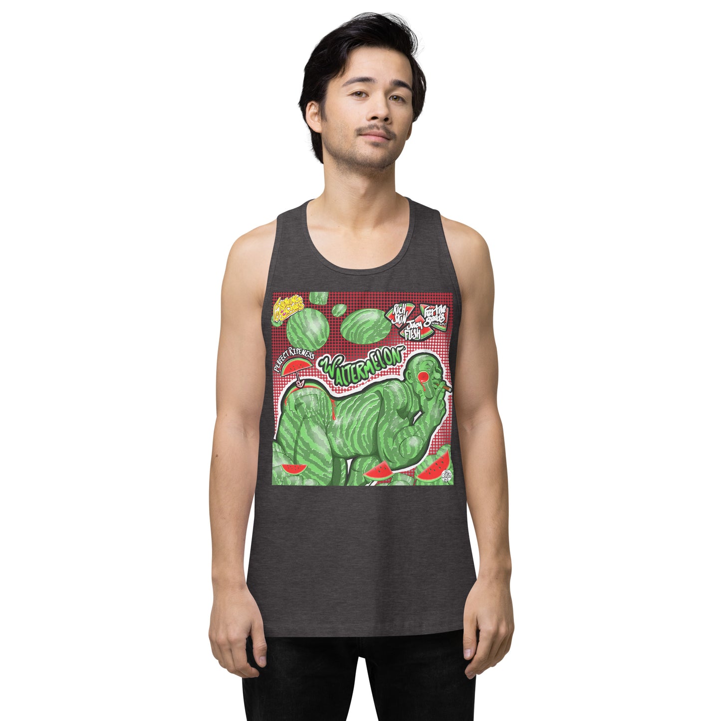 Waltermelon - Men’s Premium Tank Relaxed Fit [100% Cotton] (S-3X)