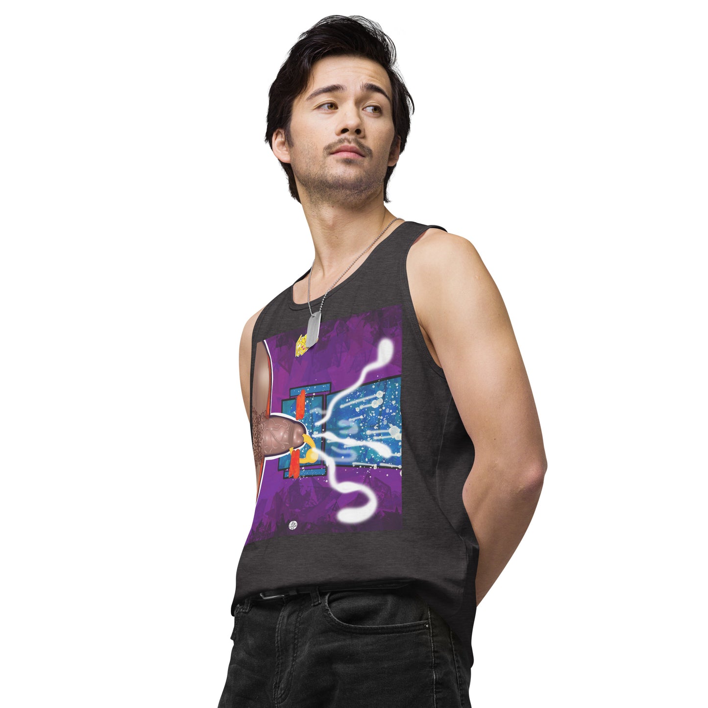 Break Time - Men’s Premium Tank Relaxed Fit [100% Cotton] (S-3X)