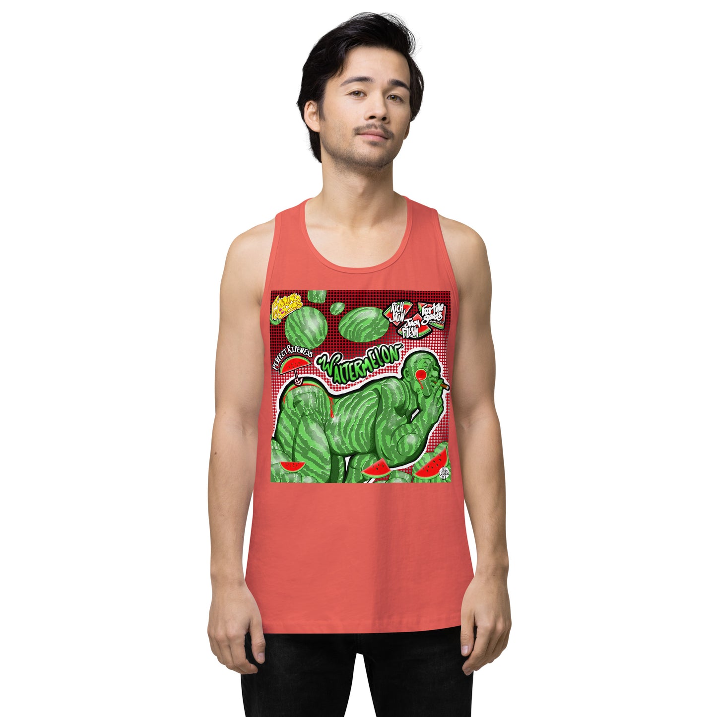 Waltermelon - Men’s Premium Tank Relaxed Fit [100% Cotton] (S-3X)