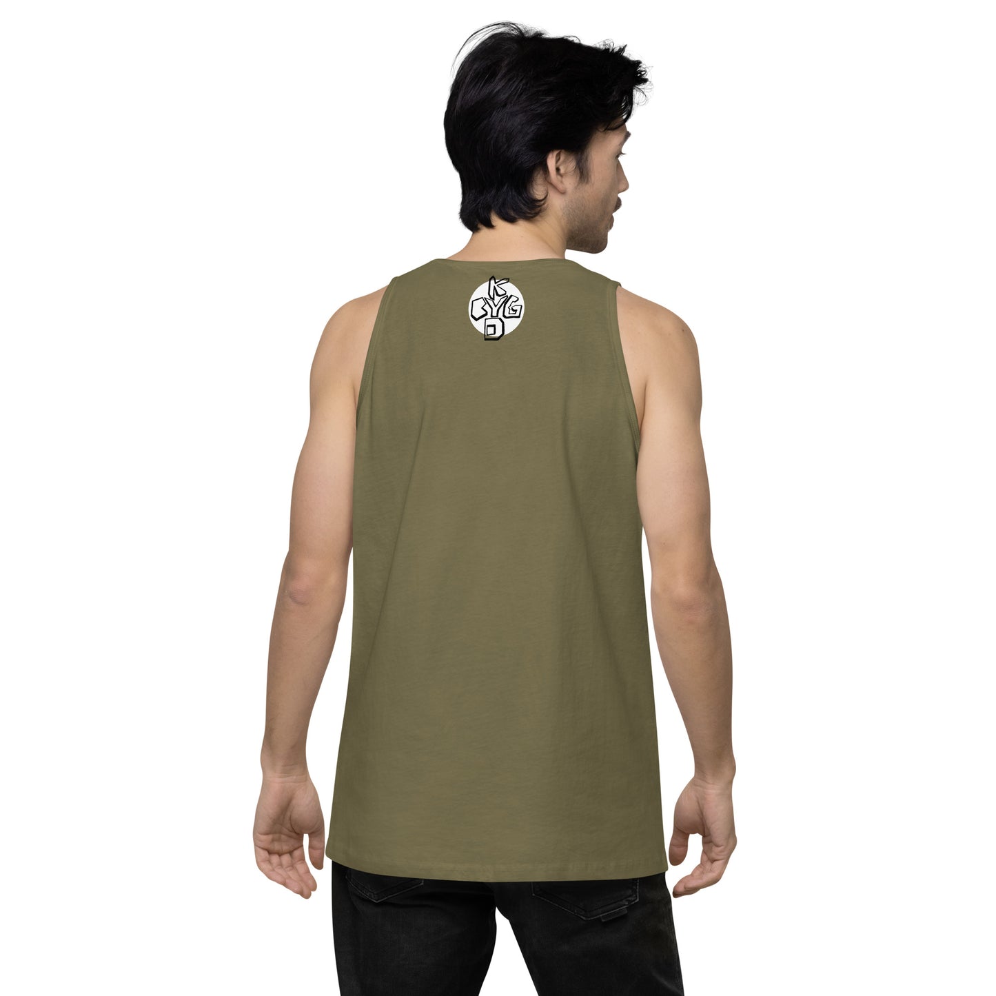 Break Time - Men’s Premium Tank Relaxed Fit [100% Cotton] (S-3X)