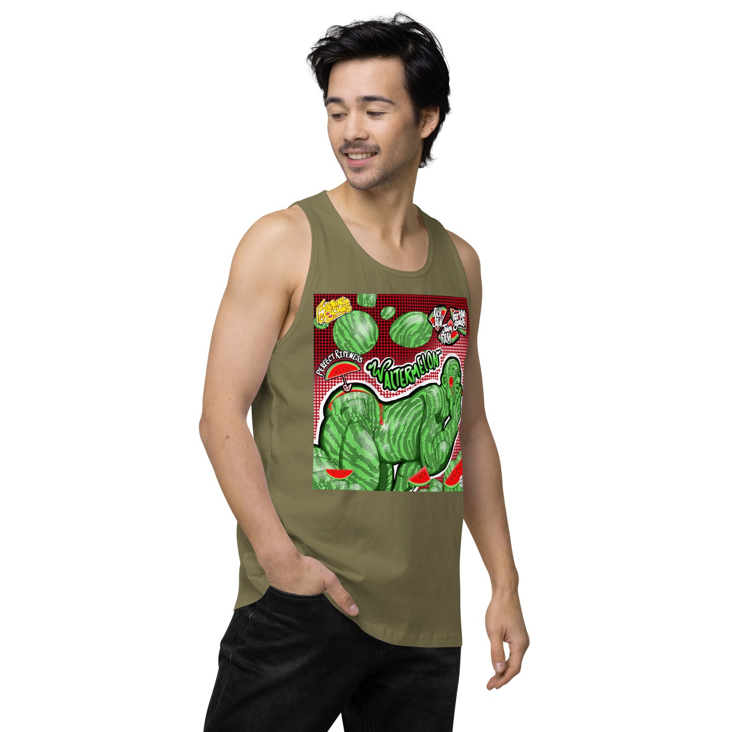 Waltermelon - Men’s Premium Tank Relaxed Fit [100% Cotton] (S-3X)