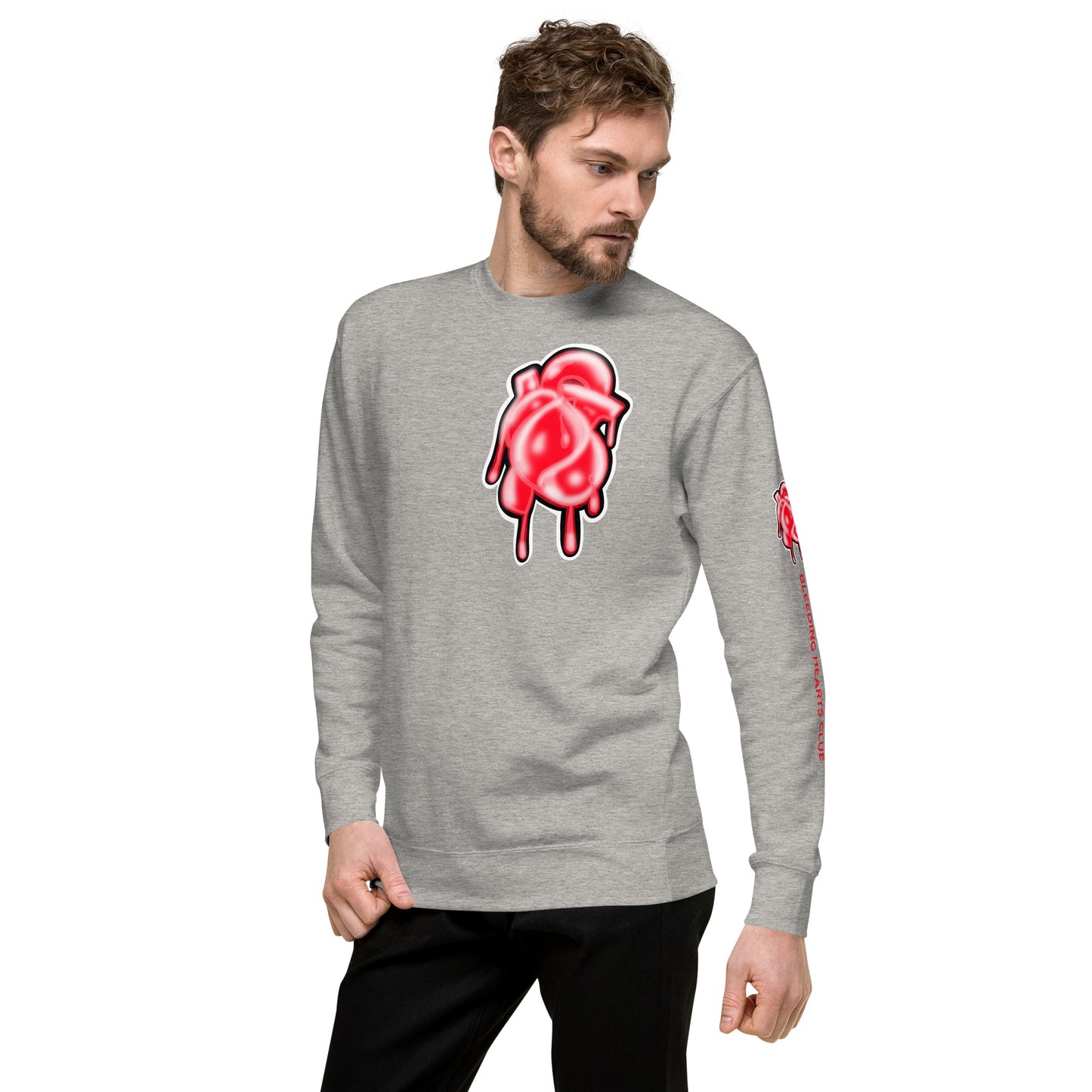 Bleeding Hearts Club - Unisex Premium Sweatshirt (S-3XL)