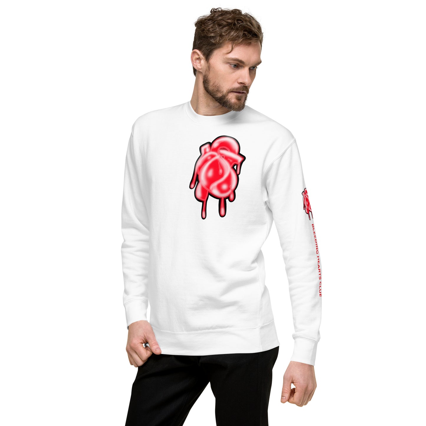 Bleeding Hearts Club - Unisex Premium Sweatshirt (S-3XL)
